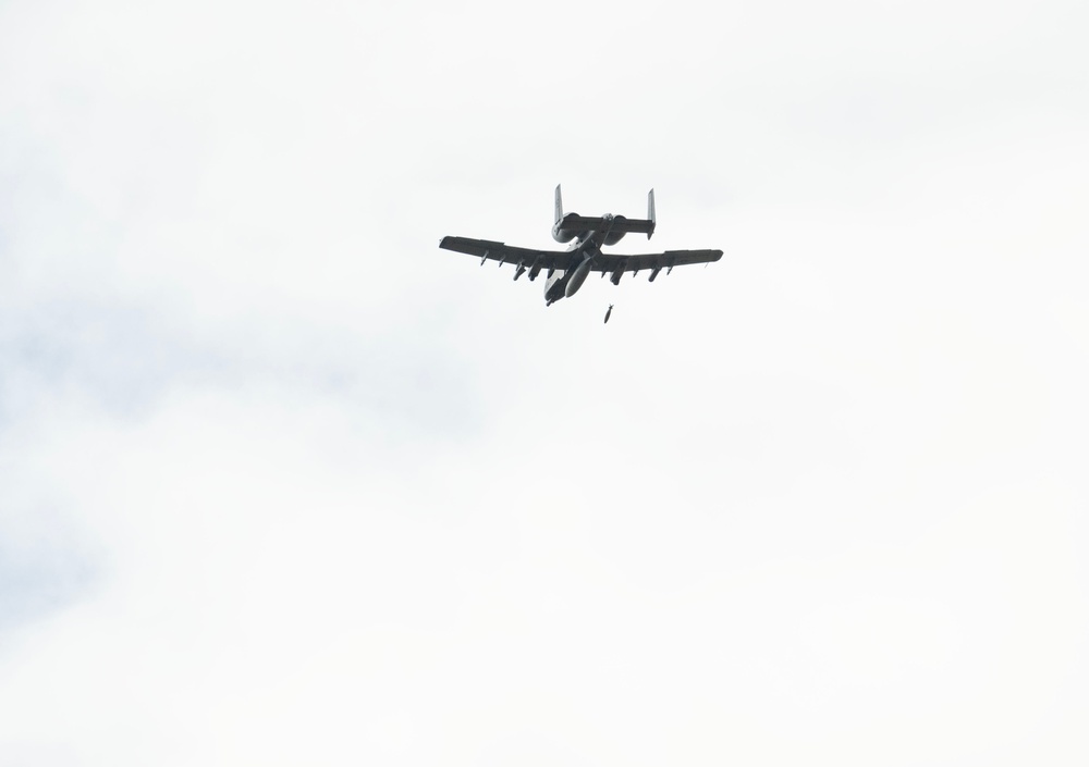 A-10 Bomb Drops at Fort McCoy