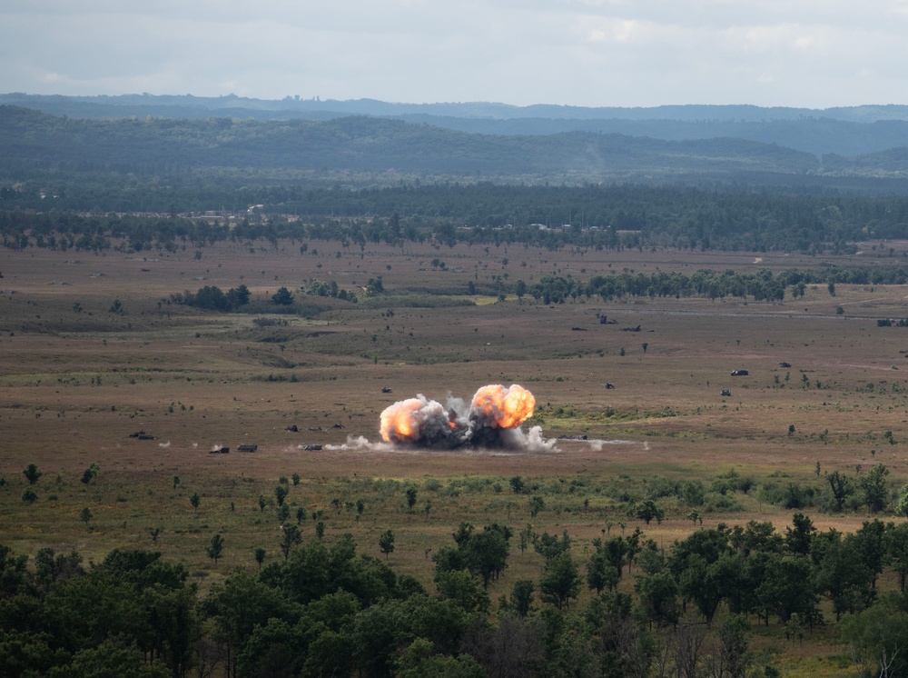 A-10 Bomb Drops at Fort McCoy