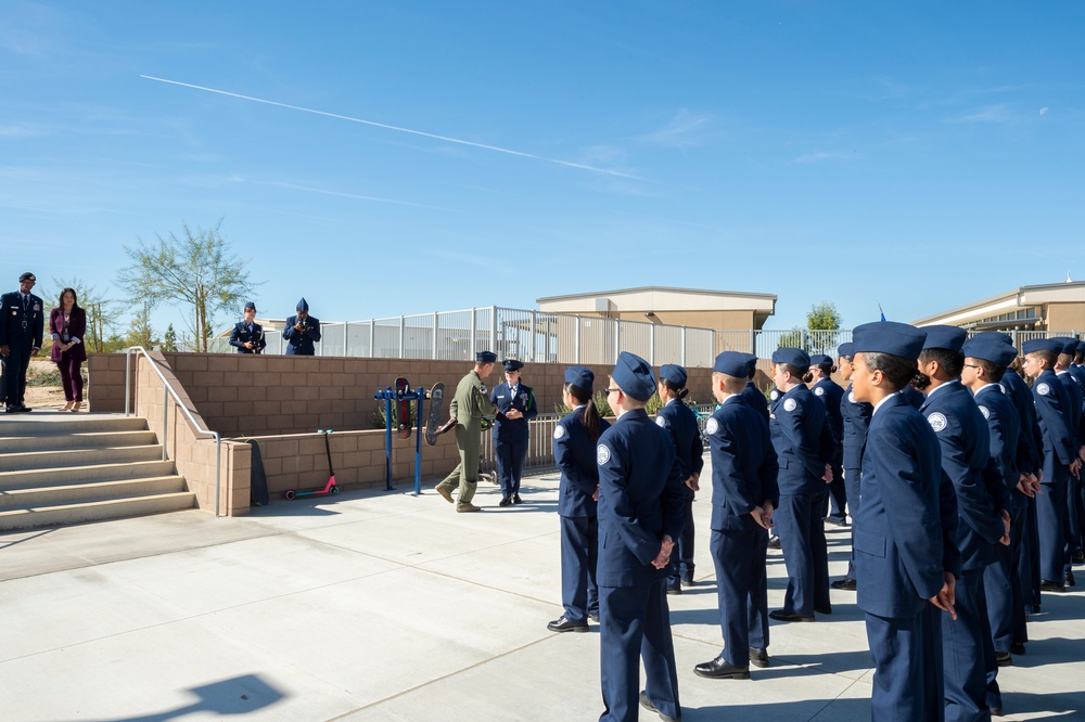 Members of DAF CICC visit Edwards Air Force Base schools