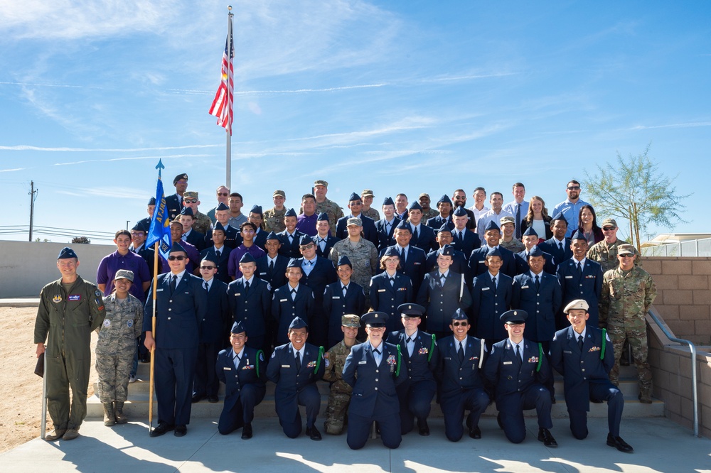 Members of DAF CICC visit Edwards Air Force Base schools