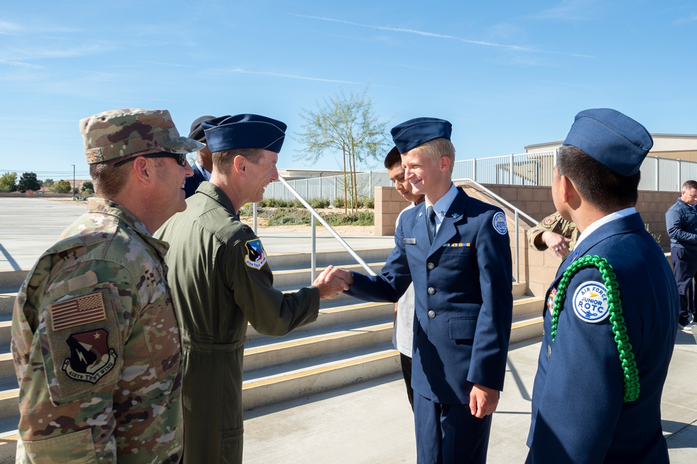 Members of DAF CICC visit Edwards Air Force Base schools