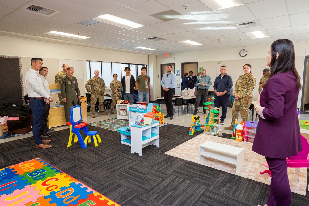 Members of DAF CICC visit Edwards Air Force Base schools