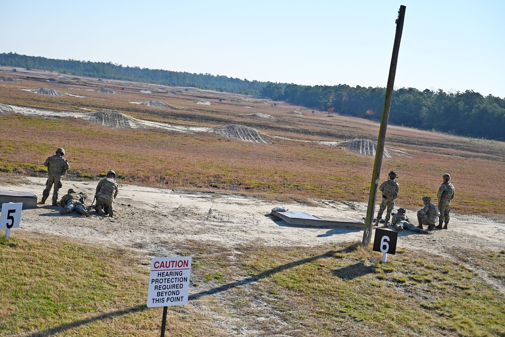 Fort Dix – 1st BN 181st IN HHC – RG 11 MG Qualification Tables – 16 NOV 2023