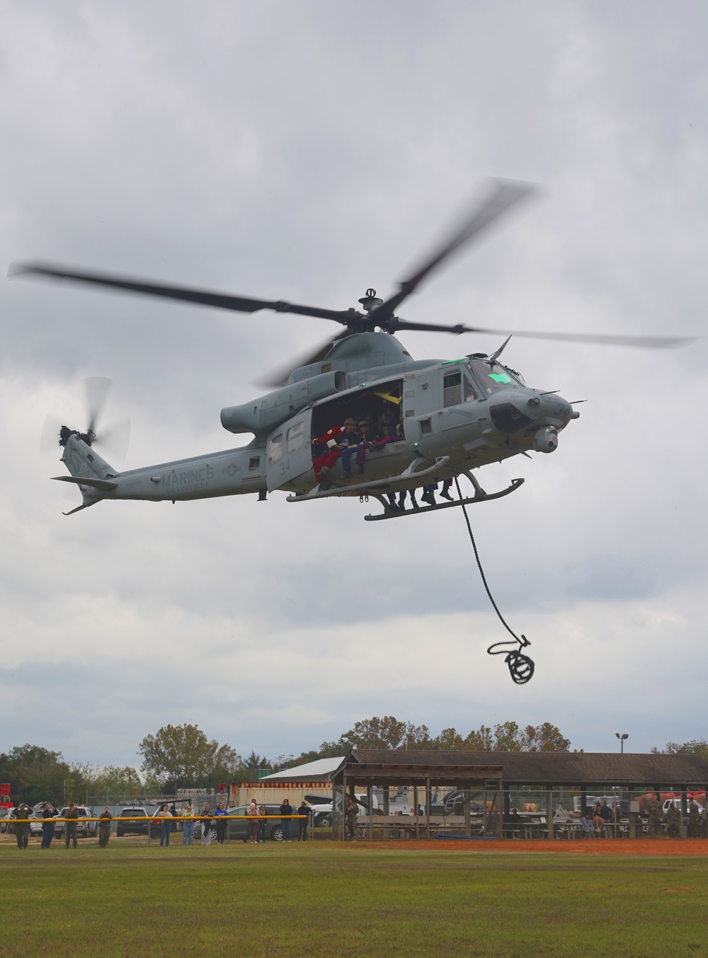 3D Force Reconnaissance Fast Rope Toys for Tots Event