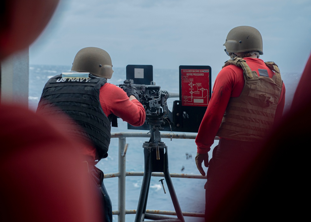 USS Carl Vinson (CVN 70) Conducts a Live Fire Exercise