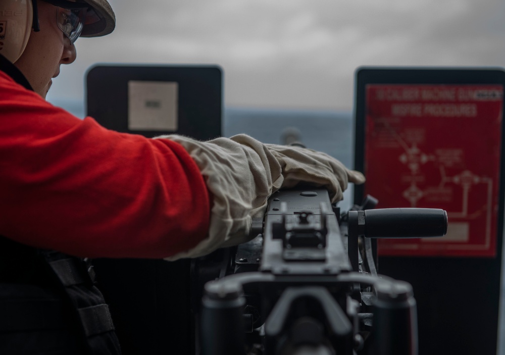 USS Carl Vinson (CVN 70) Conducts a Live Fire Exercise