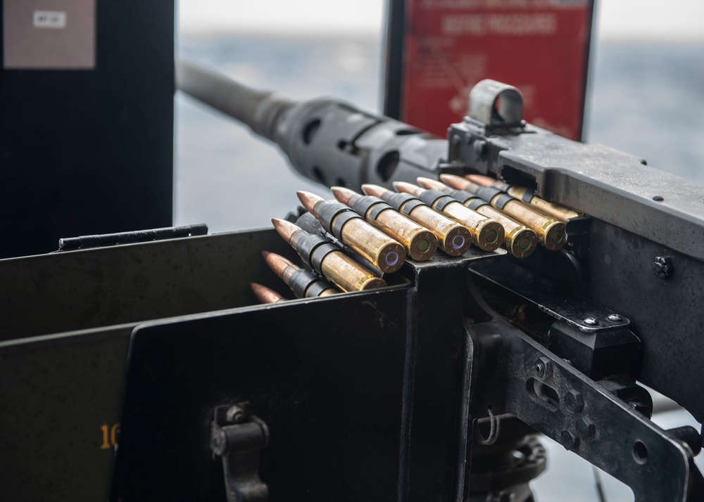 USS Carl Vinson (CVN 70) Conducts a Live Fire Exercise