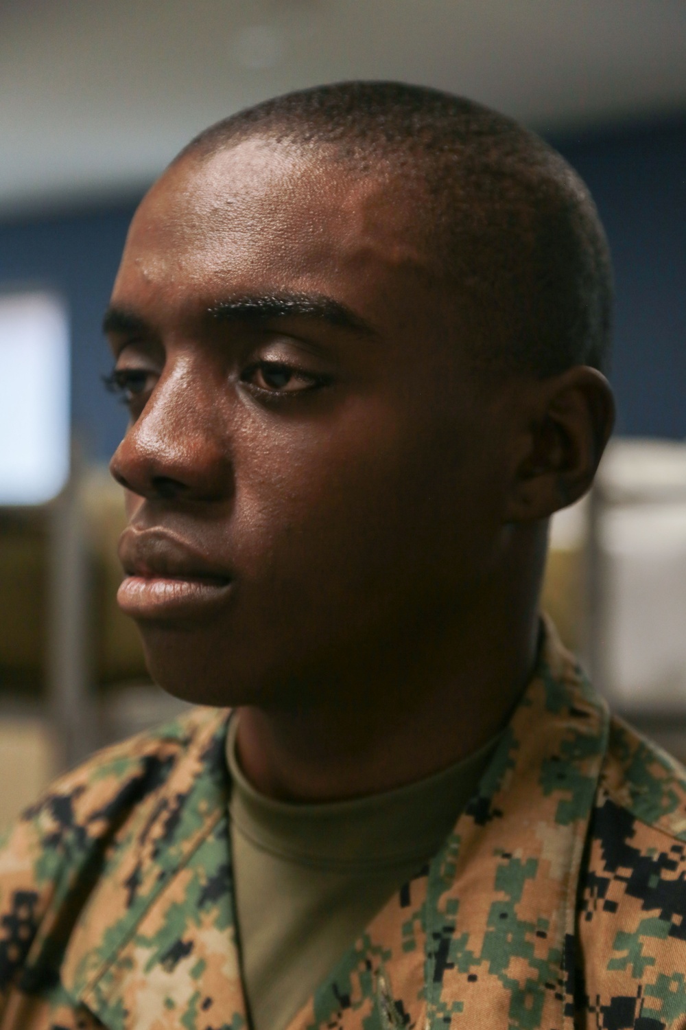 Lima Company Conducts their Final Inspection Before Graduation