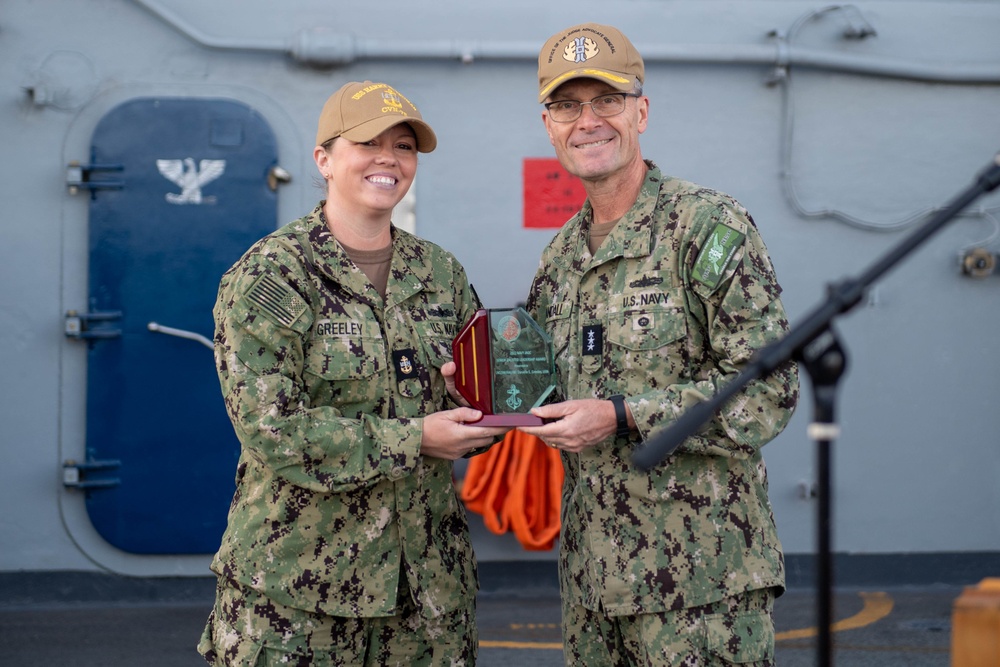 Truman is the flagship of the Harry S. Truman Carrier Strike Group and is currently in port aboard Naval Station Norfolk.