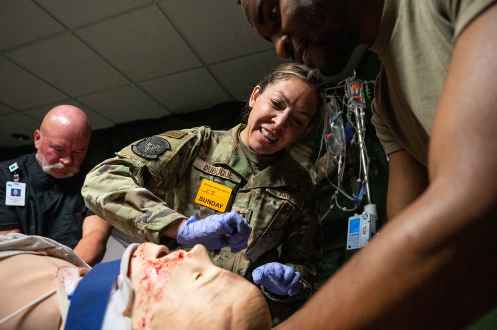 Major Pain: Airmen team up with local hospital for medical training