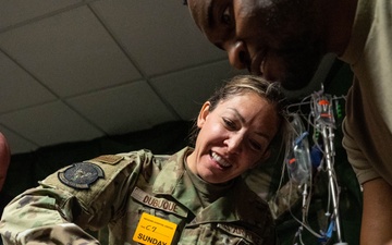 Major Pain: Airmen team up with local hospital for medical training