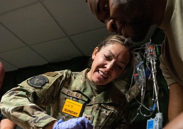 Major Pain: Airmen team up with local hospital for medical training
