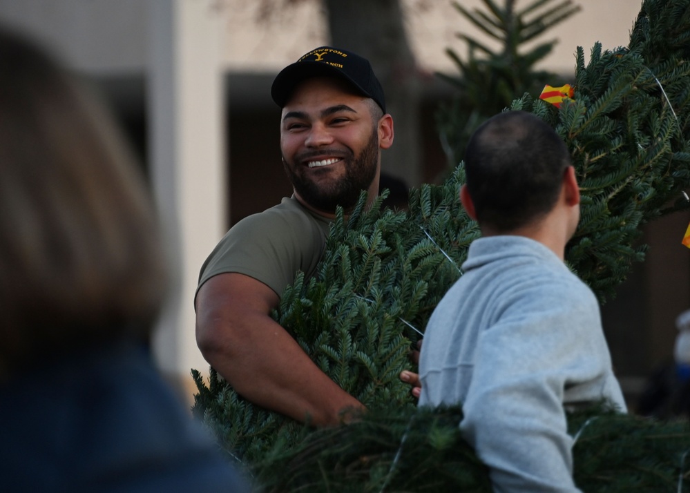 Capitol Christmas Tree arrives at JBA