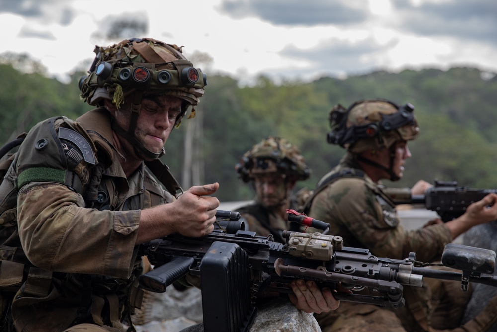 U.S. and Brazilian Soldiers Conduct Final Movements and Assault of SV24