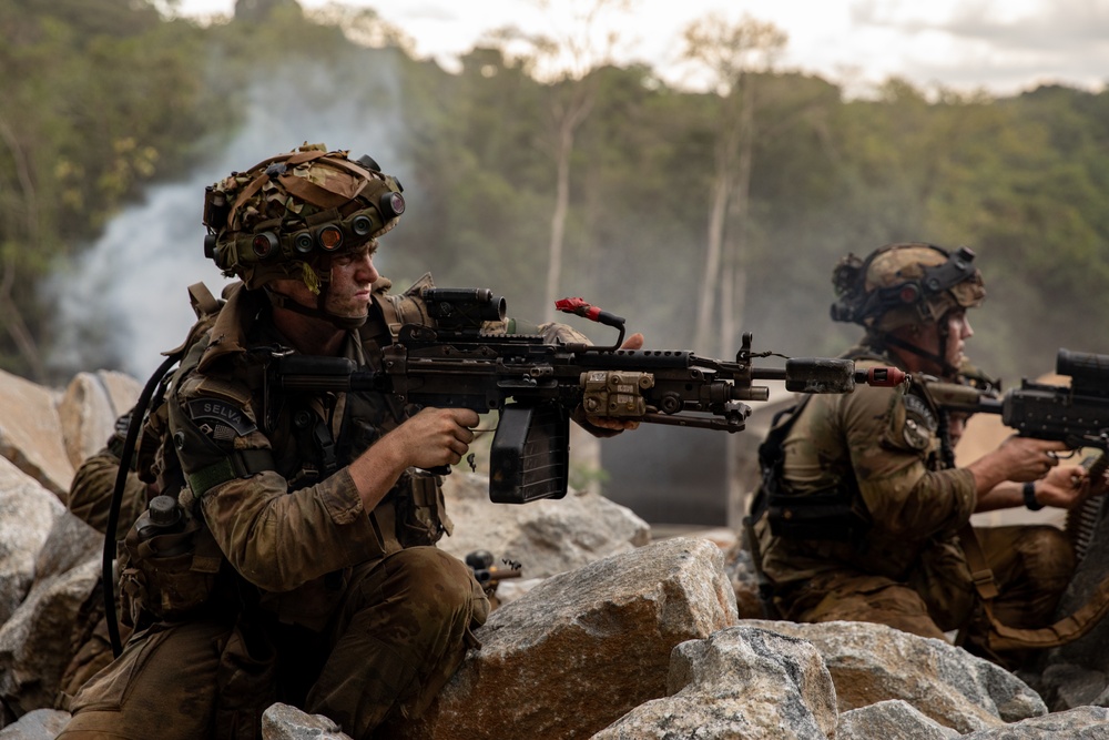 U.S. and Brazilian Soldiers Conduct Final Movements and Assault of SV24