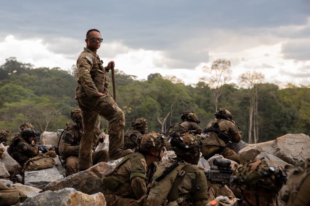 U.S. and Brazilian Soldiers Conduct Final Movements and Assault of SV24