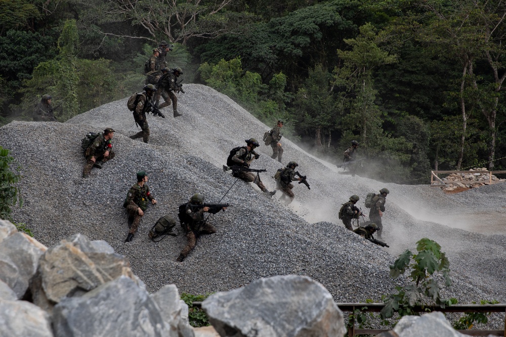 U.S. and Brazilian Soldiers Conduct Final Movements and Assault of SV24