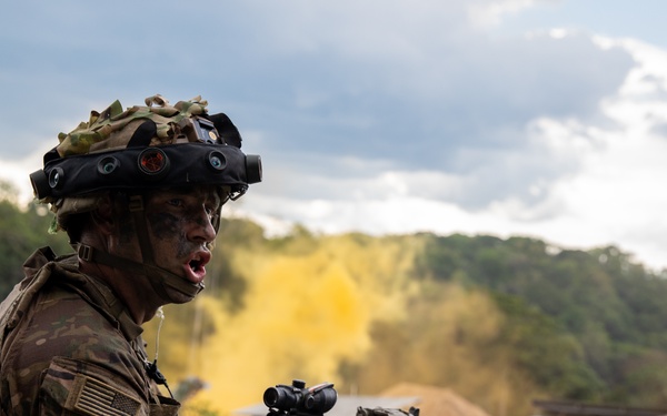 U.S. and Brazilian Soldiers Conduct Final Movements and Assault of SV24