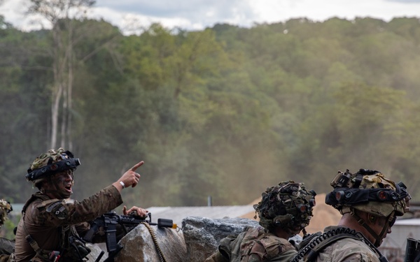 U.S. and Brazilian Soldiers Conduct Final Movements and Assault of SV24