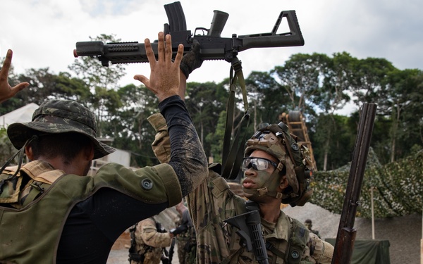 U.S. and Brazilian Soldiers Conduct Final Movements and Assault of SV24