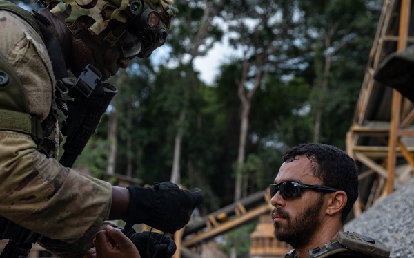 U.S. and Brazilian Soldiers Conduct Final Movements and Assault of SV24