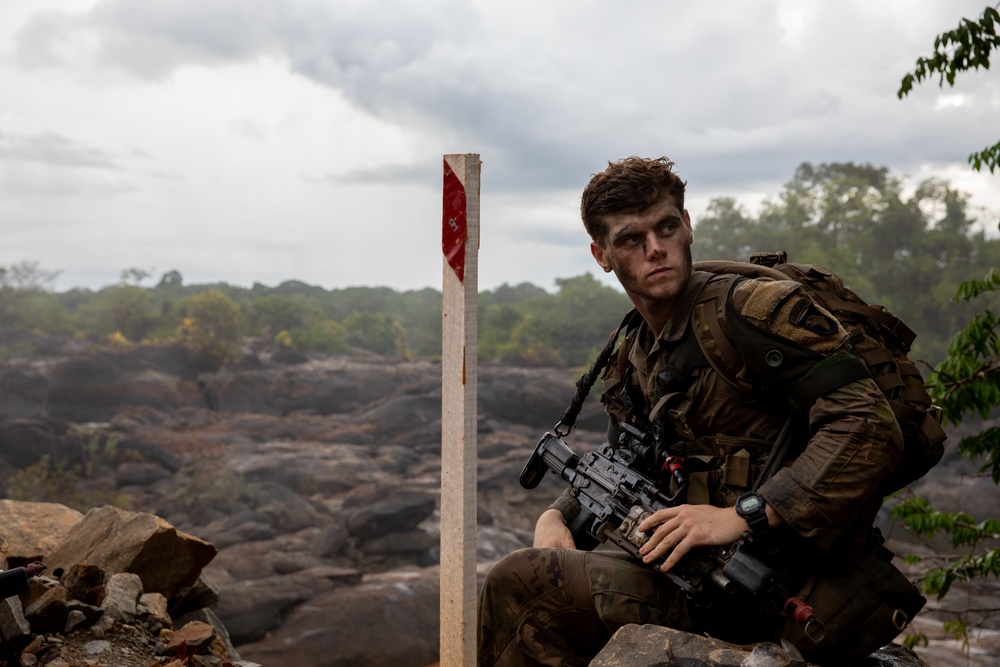 U.S. and Brazilian Soldiers Conduct Final Movements and Assault of SV24