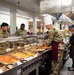 88th Air Base Wing Leaders Serve Holiday Meals at DFAC