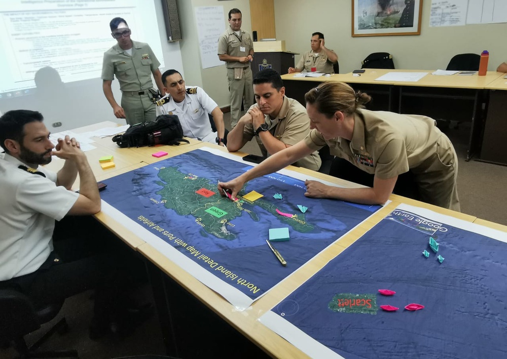 U.S. 4th Fleet Holds First-Ever Fleet Maritime Planning Symposium at the Peruvian Naval War College