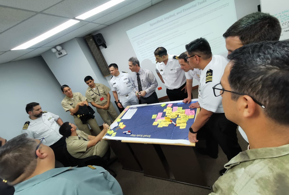 U.S. 4th Fleet Holds First-Ever Fleet Maritime Planning Symposium at the Peruvian Naval War College