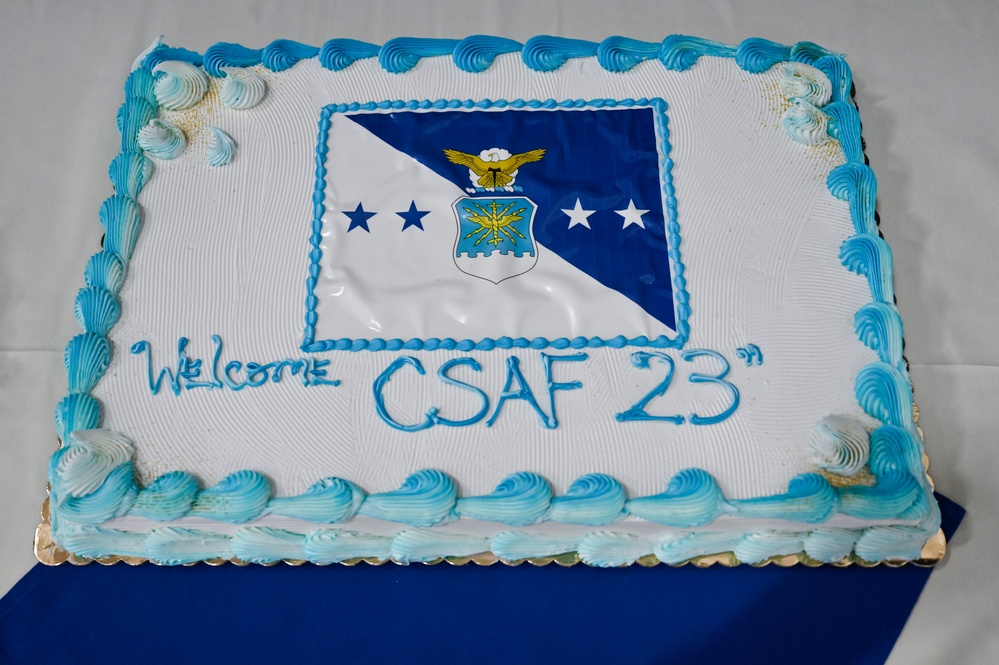 CSAF Allvin welcome ceremony