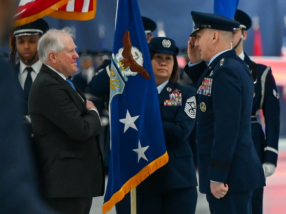 CSAF Allvin welcome ceremony