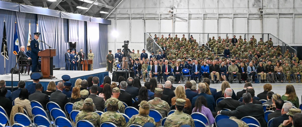 CSAF Allvin welcome ceremony