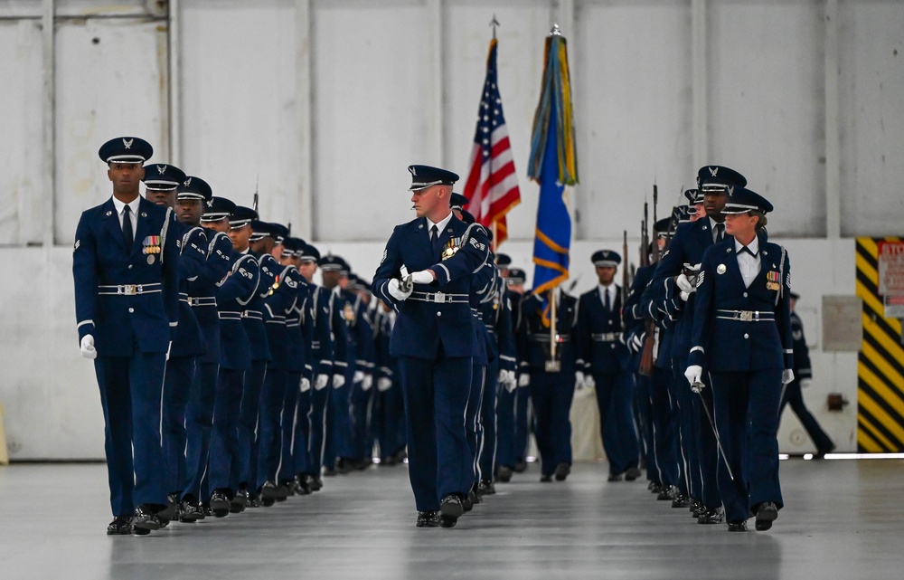 CSAF Allvin welcome ceremony