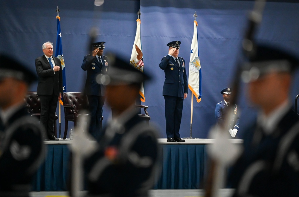 CSAF Allvin welcome ceremony