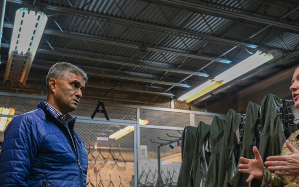Under Secretary of Defense for Personnel and Readiness, Ashish S. Vazirani, visits Barksdale Air Force Base