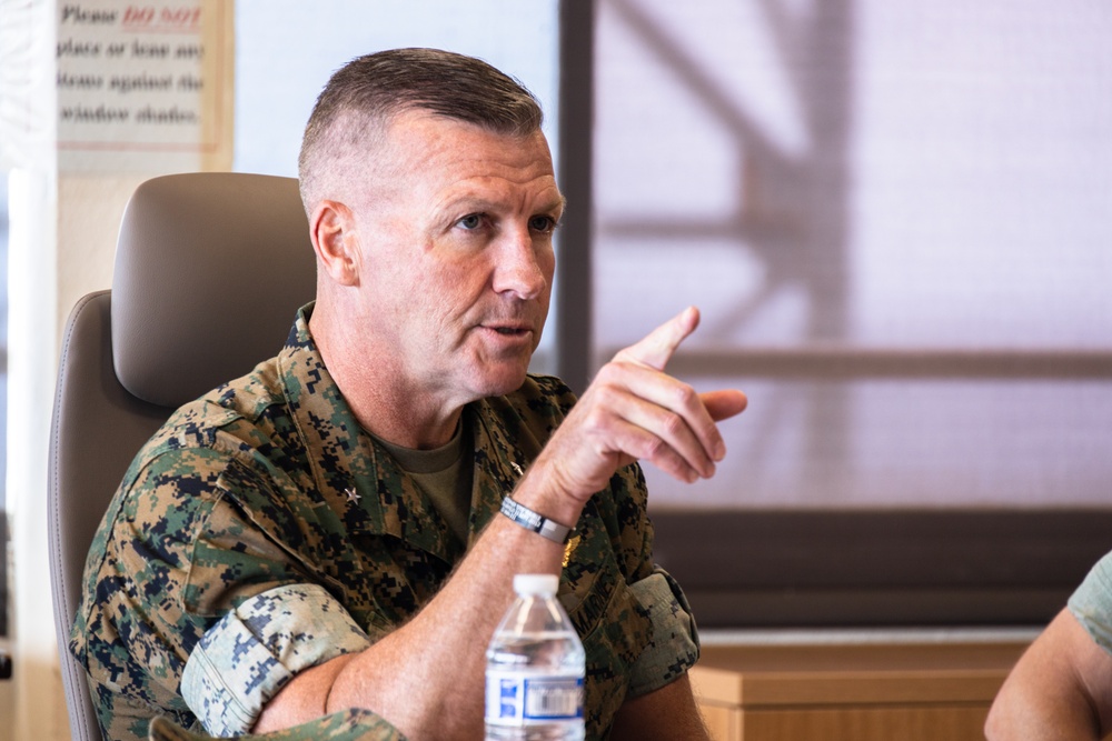 Ironing Out the Details: Plans, Policies, and Operations Staff Visit MCBH to Discuss Training, Community Engagement, and Force Modernization Efforts