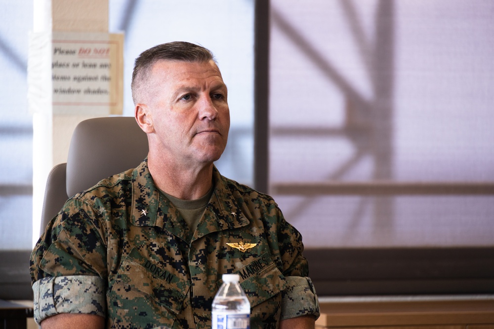 Ironing Out the Details: Plans, Policies, and Operations Staff Visit MCBH to Discuss Training, Community Engagement, and Force Modernization Efforts