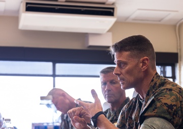 Ironing Out the Details: Plans, Policies, and Operations Staff Visit MCBH to Discuss Training, Community Engagement, and Force Modernization Efforts