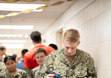 U.S. Naval Academy Service Assignment Day