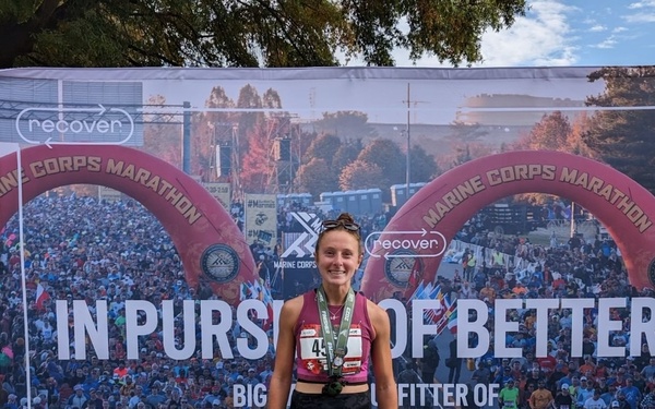 NMRTC San Diego Nurse participates in Marine Corps Marathon