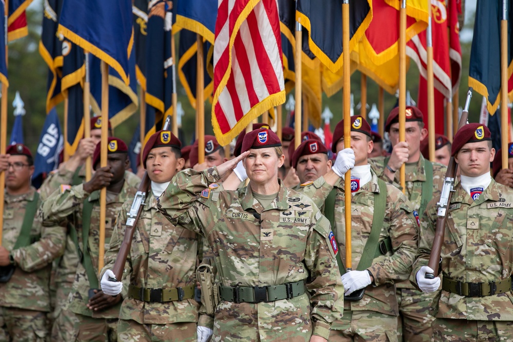 82nd Airborne Division Change of Command Ceremony 2023