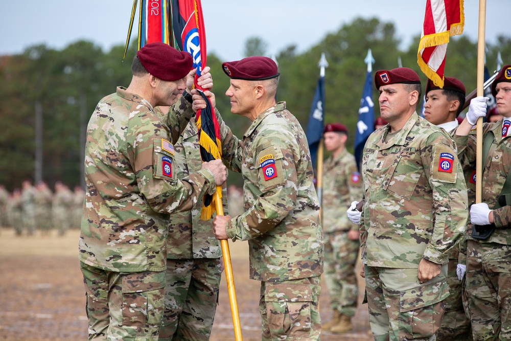 82nd Airborne Division Change of Command Ceremony 2023