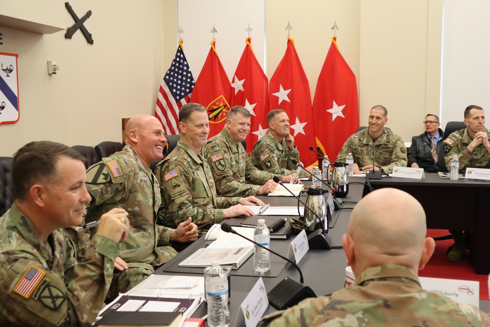 LTG Patrick E. Matlock visits the Fires Center of Excellence