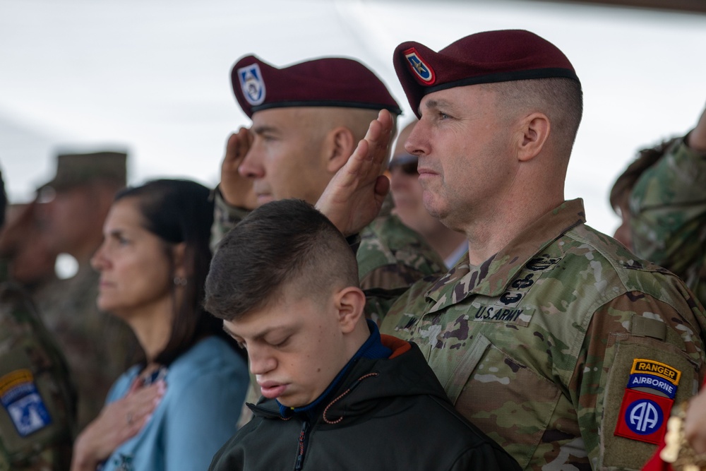 82nd Airborne Division Change of Command Ceremony 2023