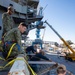 Sailors conduct daily routine operations