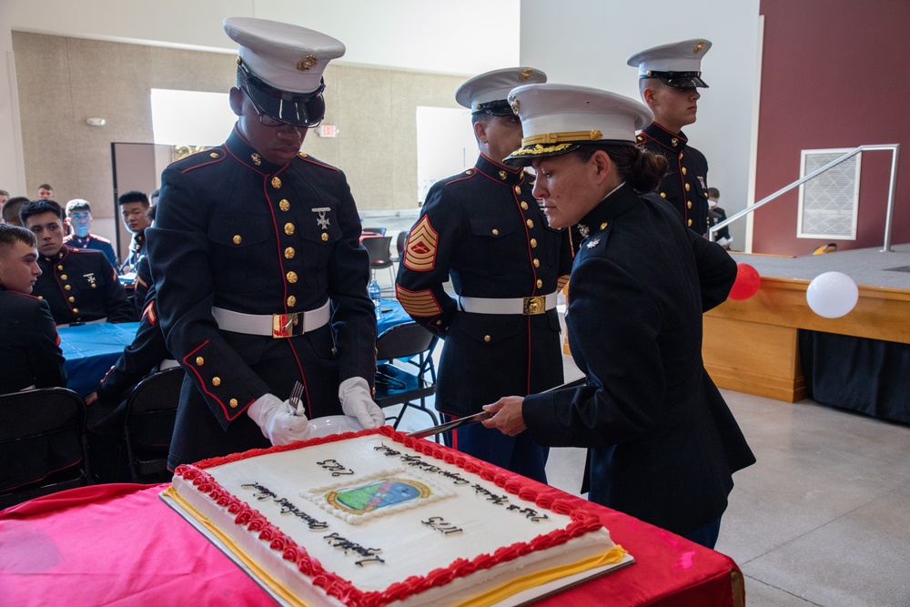 Logistics Operations School celebrates the 248th birthday of the Marine Corps