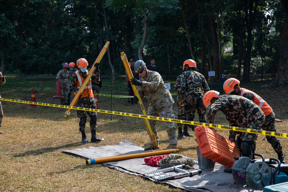 2023 Nepal DREE FTX- Collapsed Structure Search and Rescue demonstration