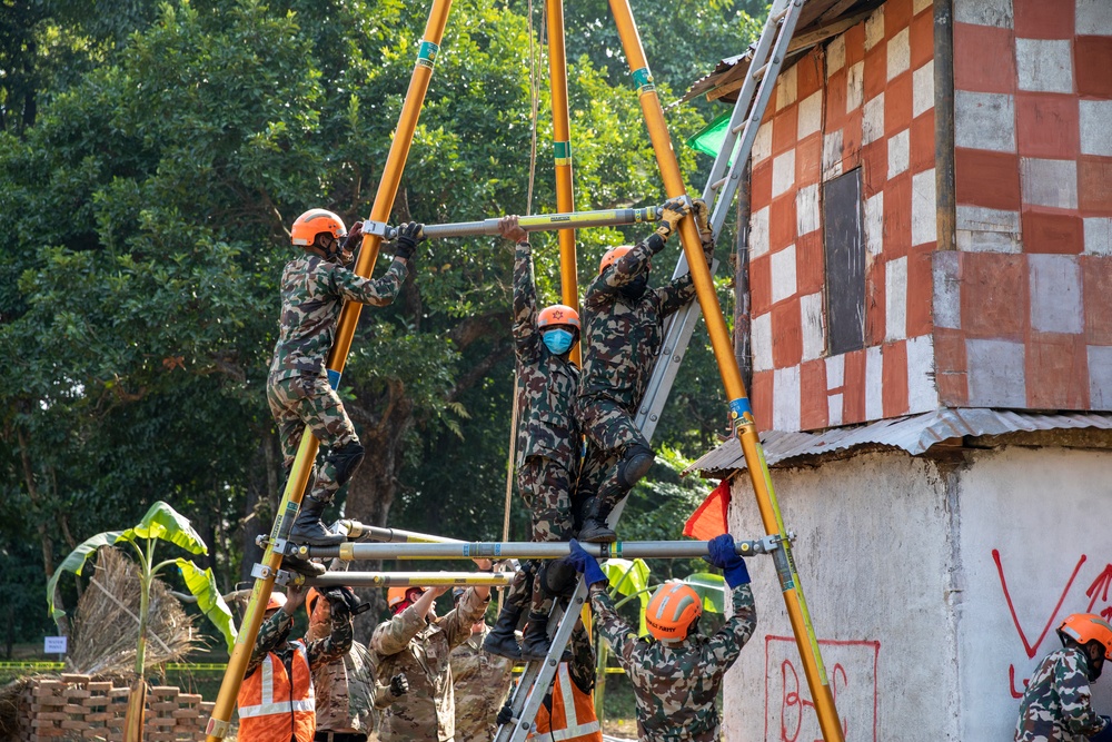 2023 Nepal DREE FTX- Collapsed Structure Search and Rescue demonstration