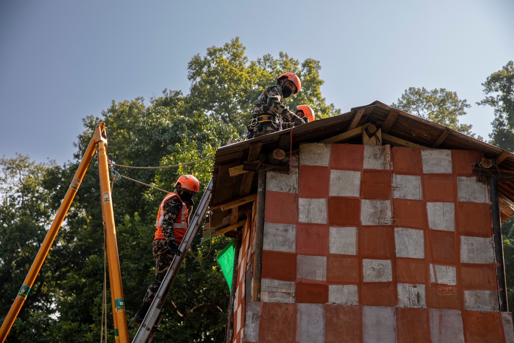 2023 Nepal DREE FTX- Collapsed Structure Search and Rescue demonstration