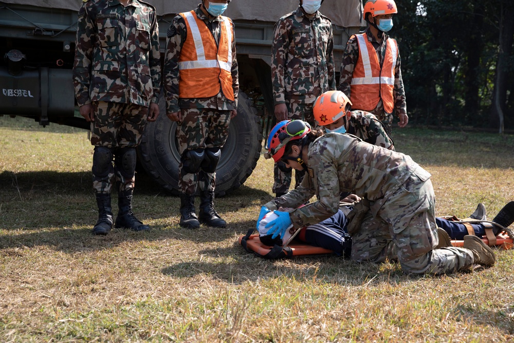 2023 Nepal DREE FTX- Collapsed Structure Search and Rescue demonstration